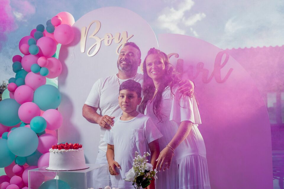 Fotos chá revelação em Belo Horizonte